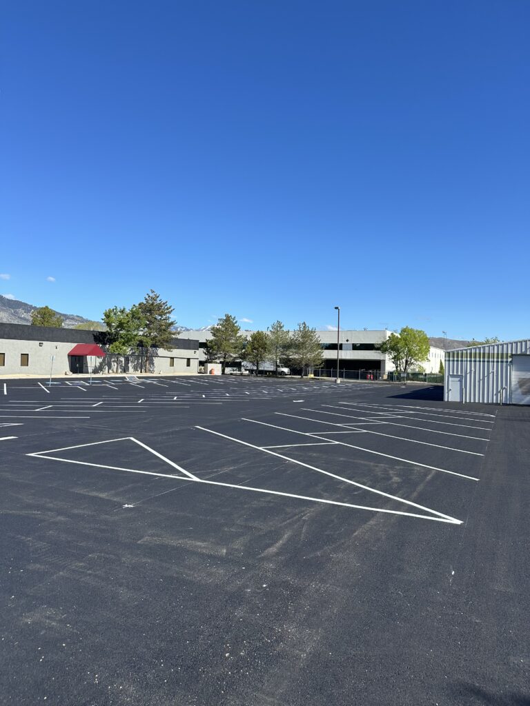 Carson City Asphalt Parking Lot Renpvation