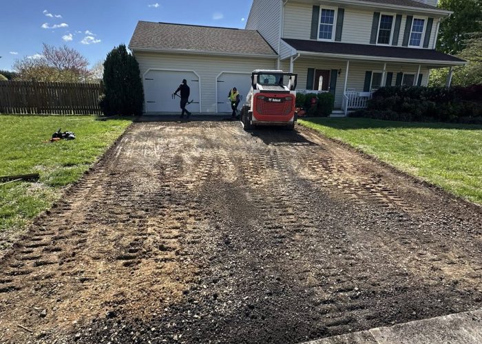 All New Asphalt Driveway Being Installed In Reno Nevada